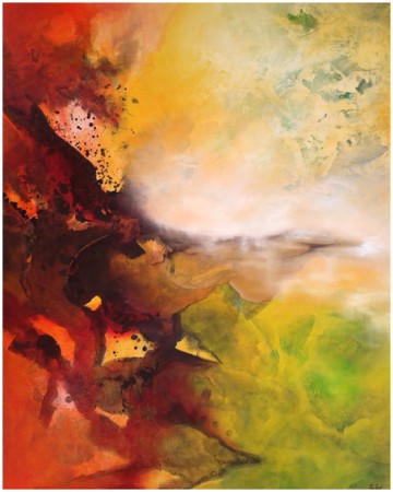 "Luxe" huile (100x80cm)  (n°a07):  800 €